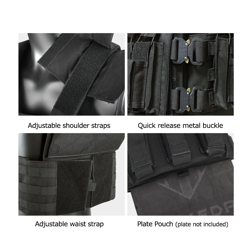 VT-8280-1 Tactical Vest Complete Set Contains Small Package – YAKEDA