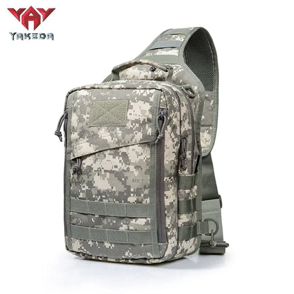 KF-088 Nylon Tactical Sling Bag Cross Body Gun Backpack Design For Handgun Move Quickly - YAKEDA