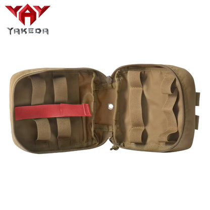 YAKEDA waterproof emergency military molle small tactical first aid pouch medical kit bag - YAKEDA