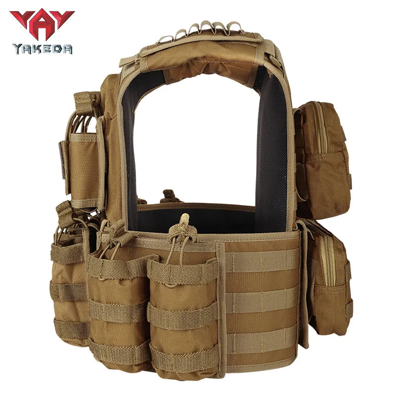 VT-6027 Yakeda Tactical Vest Outdoor Activities Veat Military Fans - YAKEDA