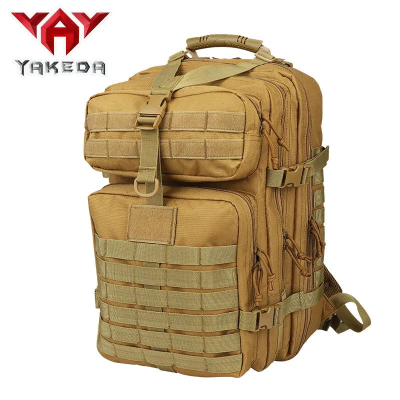 BK-2265 YAKEDA Tactical Backpack Molle System 3P Outdoor Backpack - YAKEDA