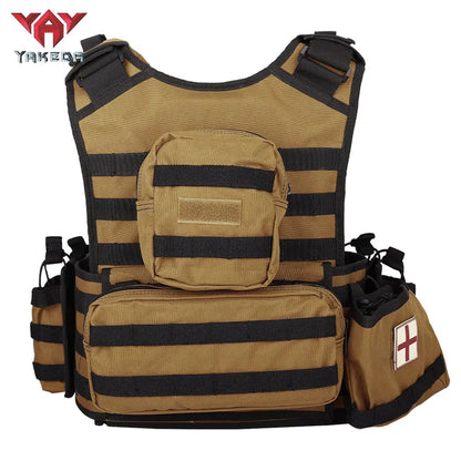 VT-6027 Yakeda Tactical Vest Outdoor Activities Veat Military Fans - YAKEDA