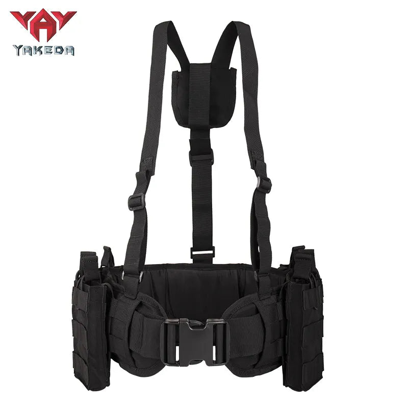 BL-8105 Yakeda belt corset fighting training tactical military outdoor lightweight vest - YAKEDA