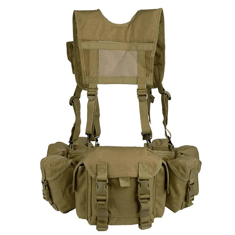 VT-8537 OEM Tactical Gear Outdoor Fashion Webbing Set Tactical Chest Rig Bag - YAKEDA