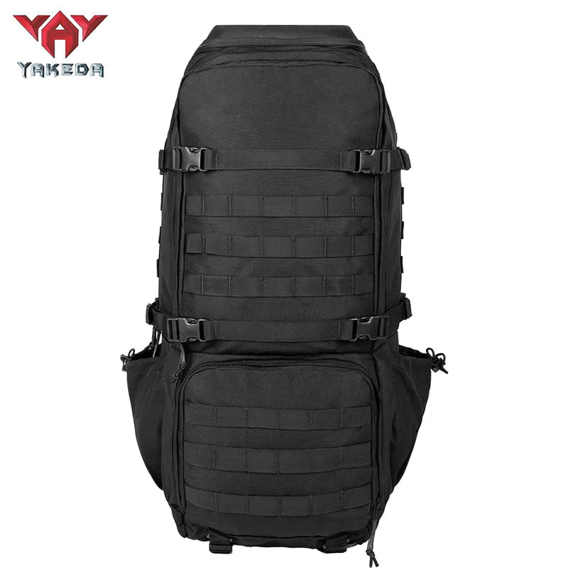 BK-2498 YAKEDA Tactical Backpack Camping Riding Hiking Bag 65L - YAKEDA