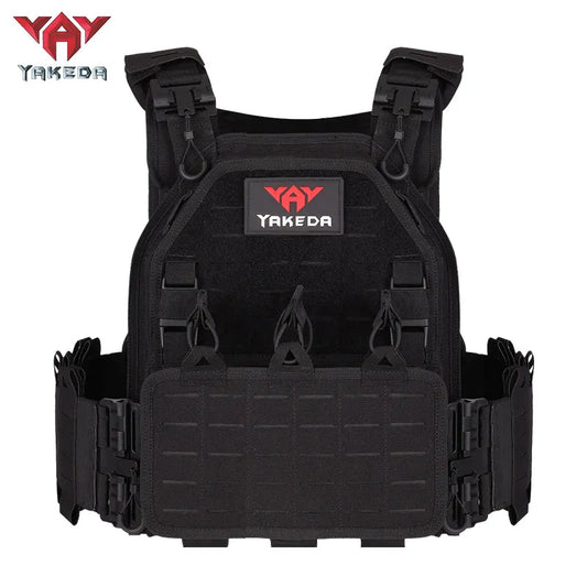 VT-6094A YAKEDA 1000D Nylon Tactical Gear Military Airsoft CS Game Hunting MOEEL Army Laser Cut Vest - YAKEDA