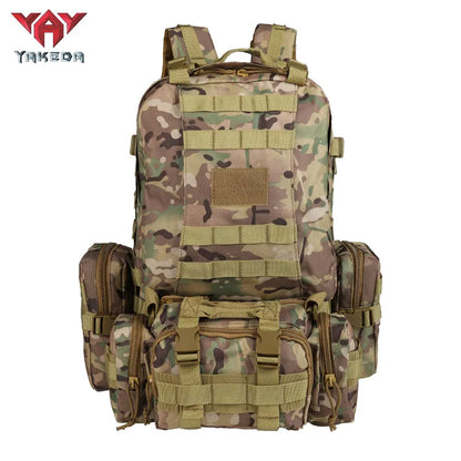 BK-2437 YAKEDA Tactical Backpack Military Fan CS Training Bag - YAKEDA