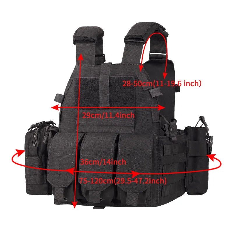 Vt-8193 Yakeda Lightweight Jpc Airsoft Combat Military Army Bullet Proof Vest Chalecos Antibalas Gilet Tactical Plate Carrier - YAKEDA