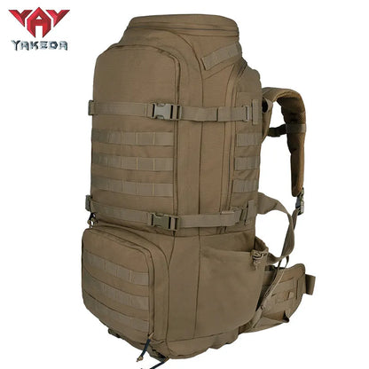 BK-2498 YAKEDA Tactical Backpack Camping Riding Hiking Bag 65L - YAKEDA