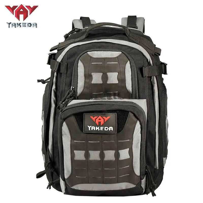 YAKEDA Military Tactical Backpack for Men Army 3 Day Assault Pack 42L Large Molle Hiking Backpack - YAKEDA