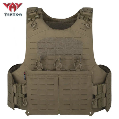 VT-8545 YAKEDA Tactical Vest Shoulder Quick Detach Shooting Training - YAKEDA