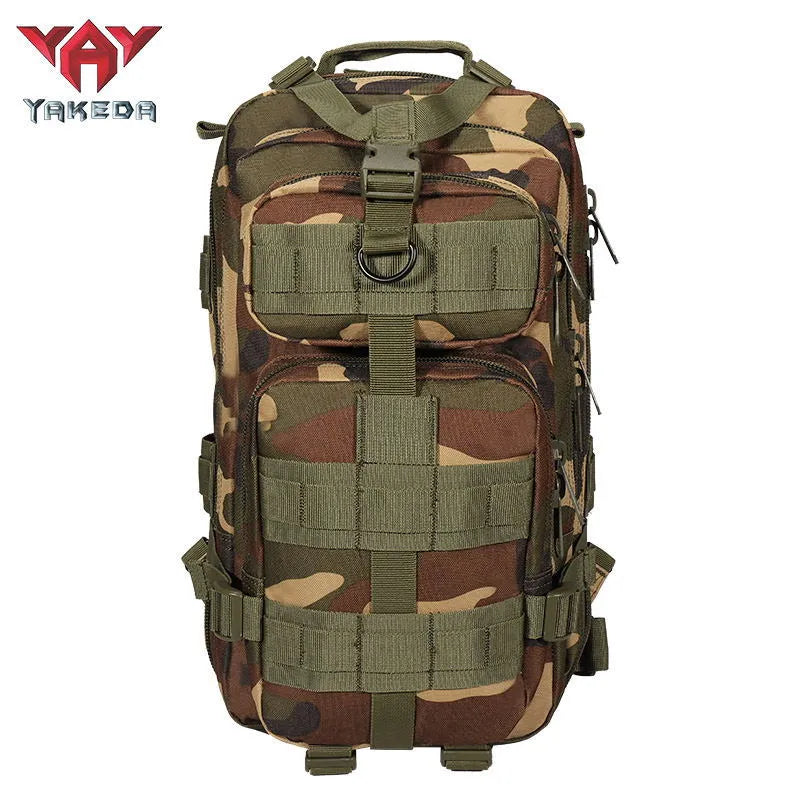 BK-5043-1 Large 3p Bag 45l Large Capacity Camouflage Bag Sports Outdoor Duffel Bag Hiking Backpacks - YAKEDA