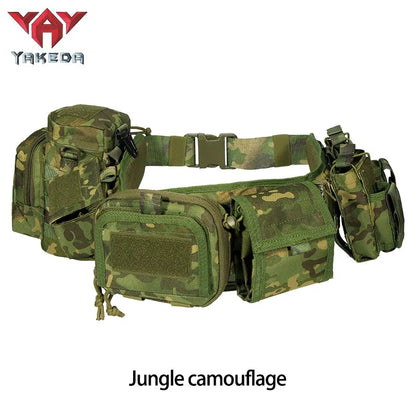 L1810-1 Camouflage Tactical Waistband Outdoor molle Belt Multifunctional Carrying Gear - YAKEDA