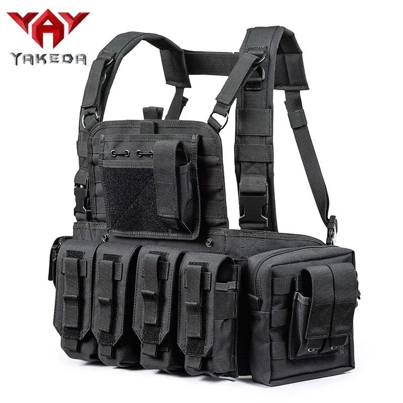 VT-099 YAKEDA Tactical vest Rapid Assault Chest Rig SWAT Vest - YAKEDA