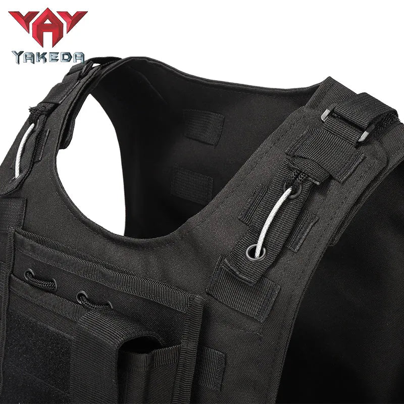 VT-8344 Yakeda Fashion multifumctional ajustable shoulder strap vest packs for hanging accessories tactical vest military vest - YAKEDA