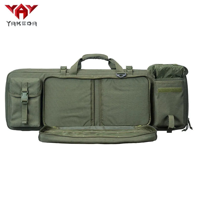 KF-105B Tactical Backpack,High Capacity Bow And Arrow Double - Layer Fishing Tackle Bag,Human Cs Is Equipped With A Launcher That Packs Water Bombs - YAKEDA