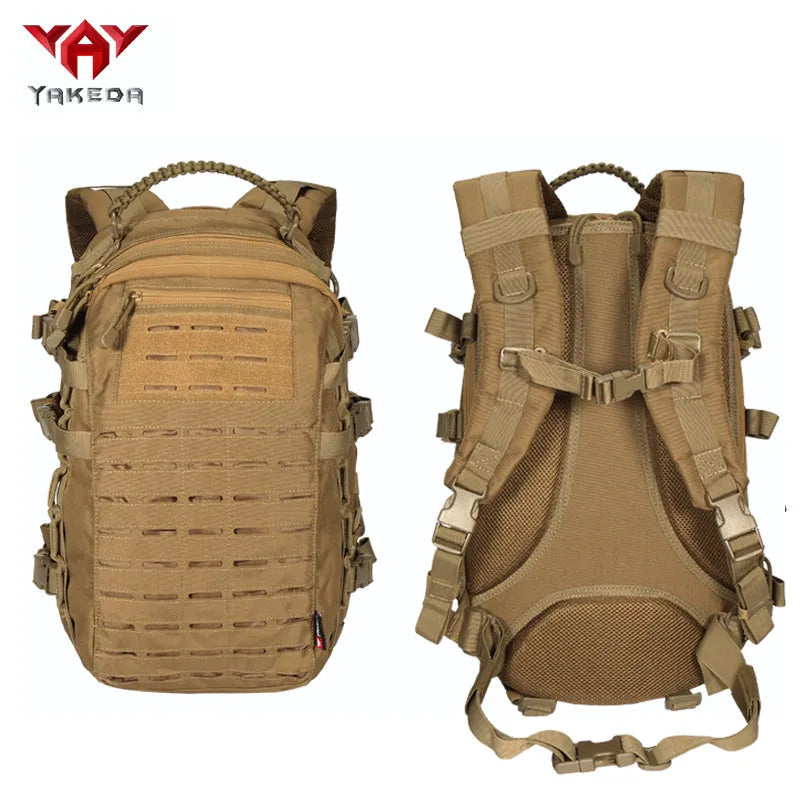 YAKEDA new design polyester laser molle bag hiking softback back pack military tactico molle backpack - YAKEDA