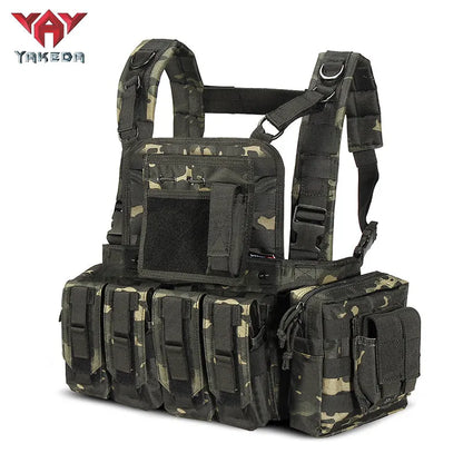 VT-099 YAKEDA Tactical vest Rapid Assault Chest Rig SWAT Vest - YAKEDA