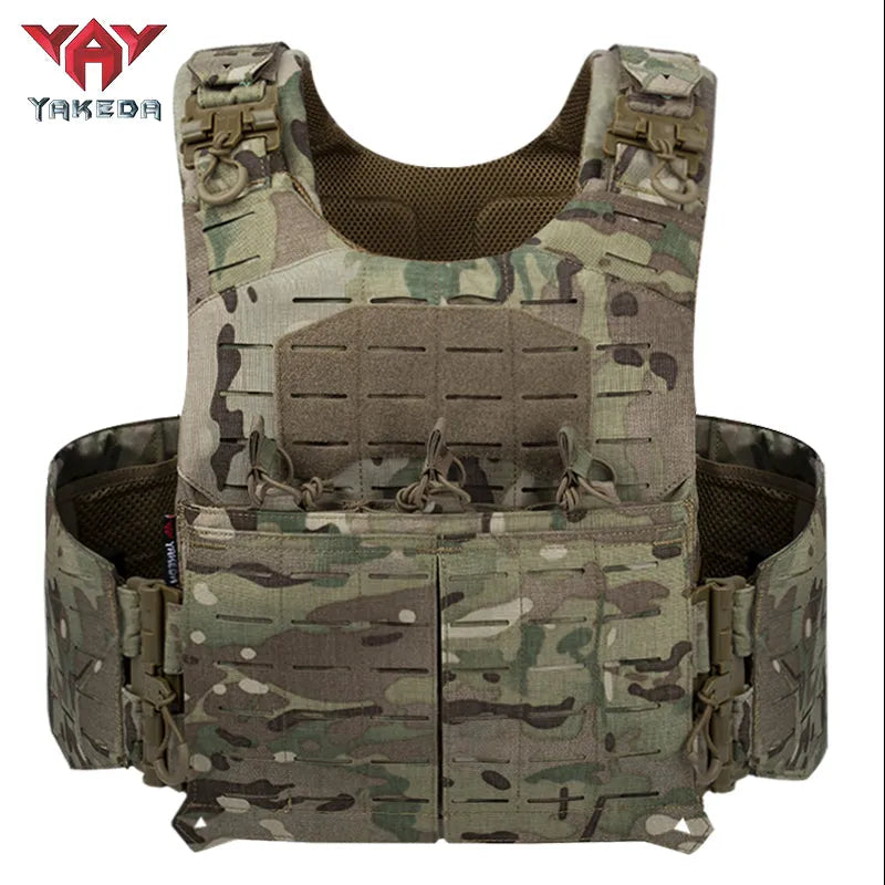 VT-8796 YAKEDA CP Molle Tactic Combat Vest Hunting Vest Chaleco Tactico Personal Protective Plate Carrier Tactical Vest Colete Tatico - YAKEDA