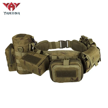 L1810-1 Camouflage Tactical Waistband Outdoor molle Belt Multifunctional Carrying Gear - YAKEDA