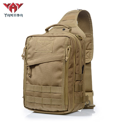 KF-088 Nylon Tactical Sling Bag Cross Body Gun Backpack Design For Handgun Move Quickly - YAKEDA