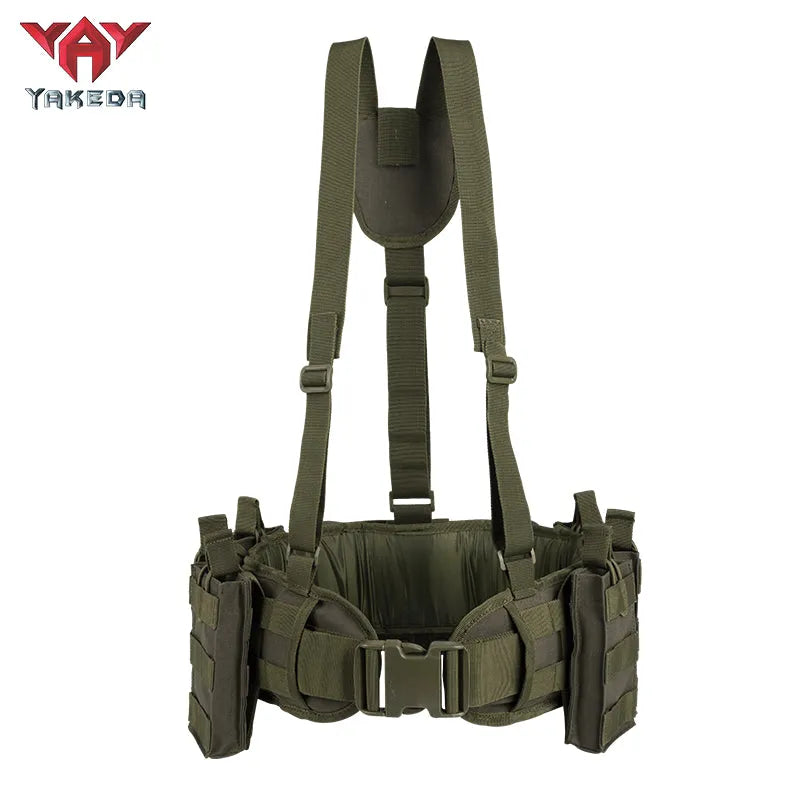 BL-8105 Yakeda belt corset fighting training tactical military outdoor lightweight vest - YAKEDA