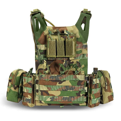 VT-8141 Army Fans Outdoor Vest Cs Game Vest Special Police SWAT Tactical Vest Forces Combat Training Vest - YAKEDA