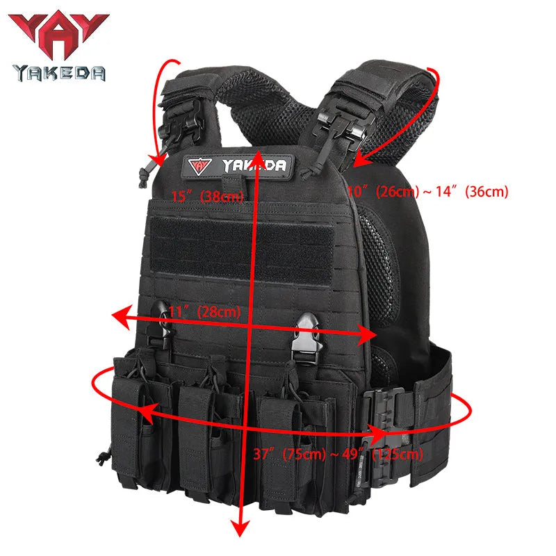 Vt-8490 YAKEDA Tactical Vest Shooting Training Vest - YAKEDA