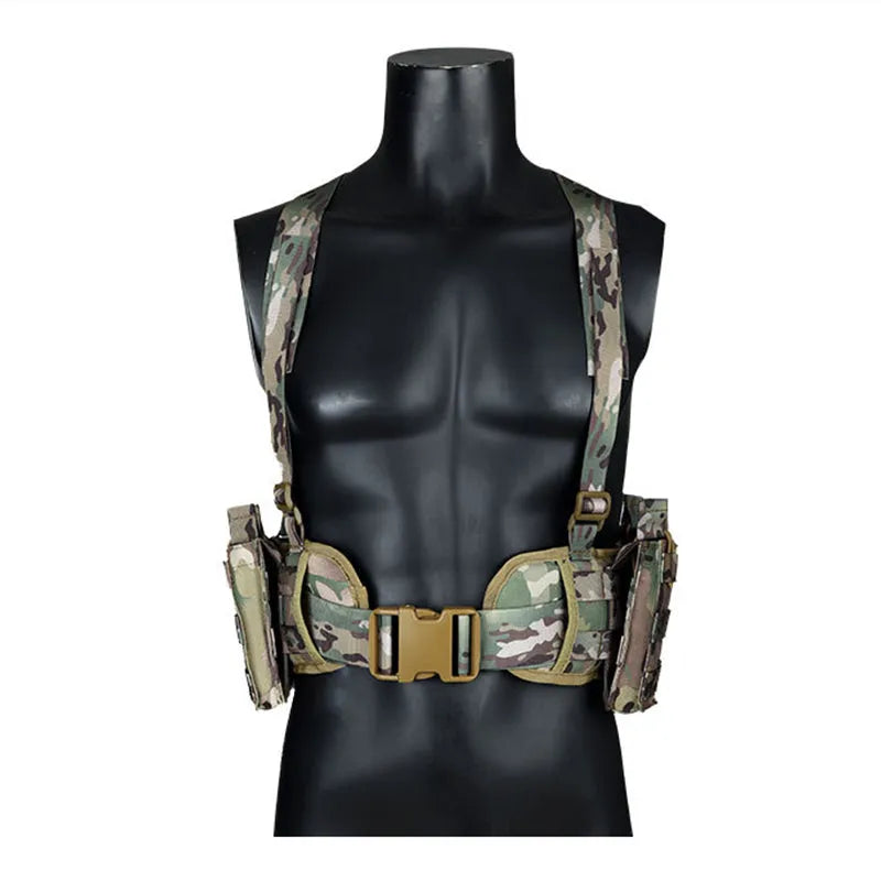 BL-8105 Yakeda belt corset fighting training tactical military outdoor lightweight vest - YAKEDA