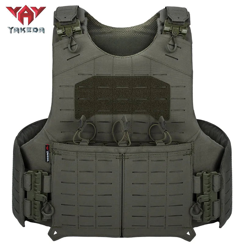 Yakeda Vt 6026 VAv YAKEDA Tactical Airsoft Vest - Adjustable S-XXL