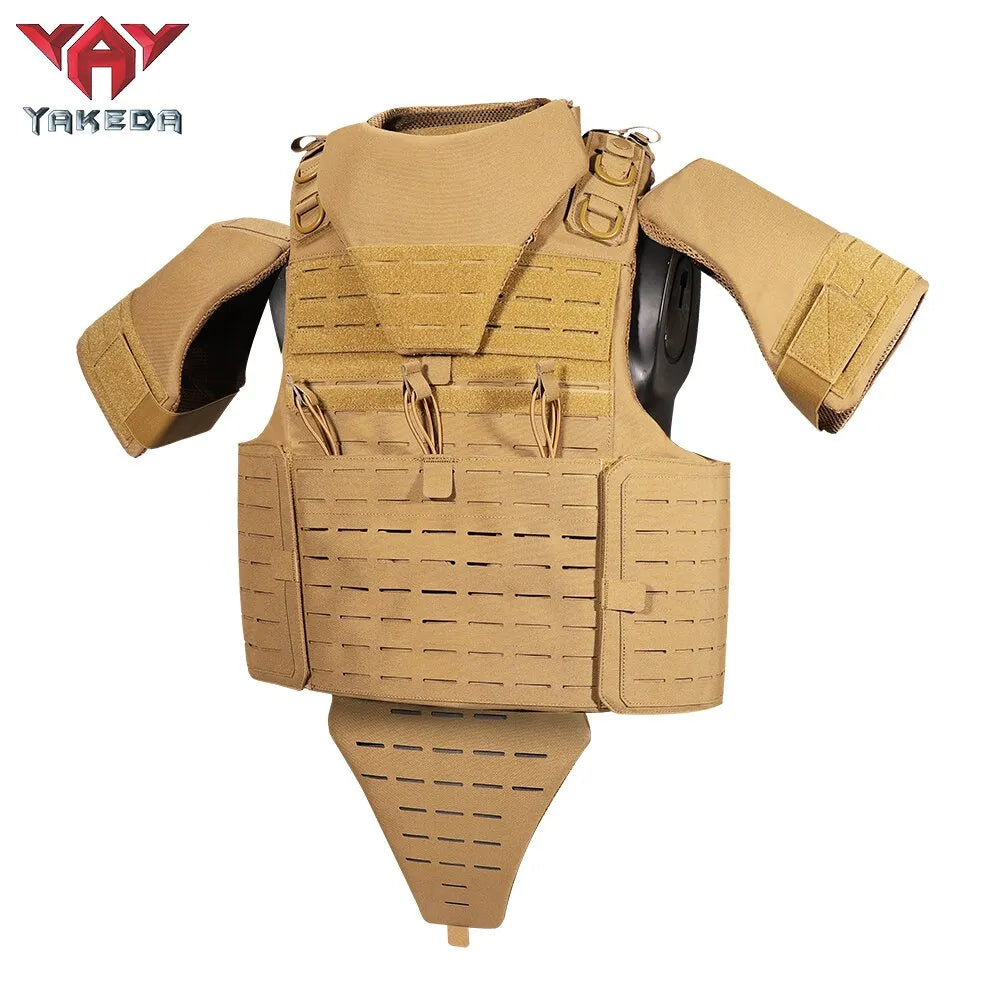 VT-8446 YAKEDA Latest Fashion Full Protection Military Tactical Vest Molle Chaleco Tactico Laser Cut Plate Carrier Bullet Proof Vest - YAKEDA