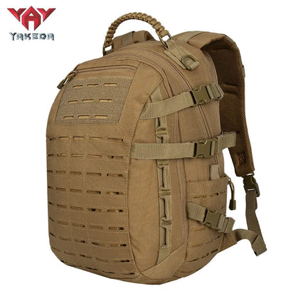 GB-0063 Tactical Backpack Mountaineering Hiking Outdoor Bag Camouflage Shoulder Dragon Egg Bag Student Commuter Computer Shoulder Bag - YAKEDA