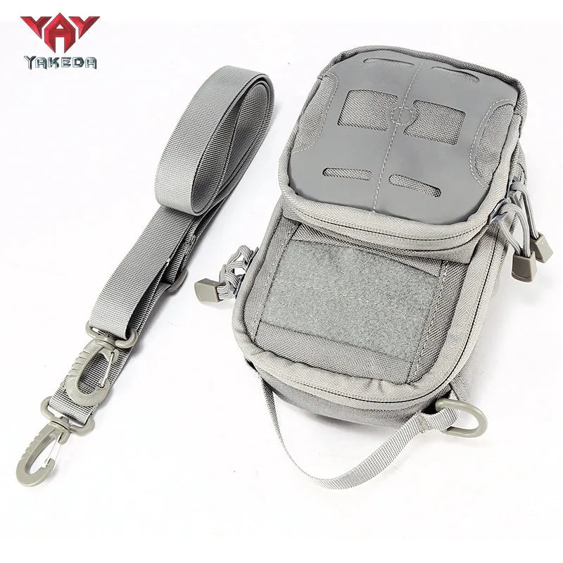 TL-040 Tactical EDC Pouch Bag Waist Bags Pouch for Men Molle Military Belt Pouch Shoulder Bag - YAKEDA