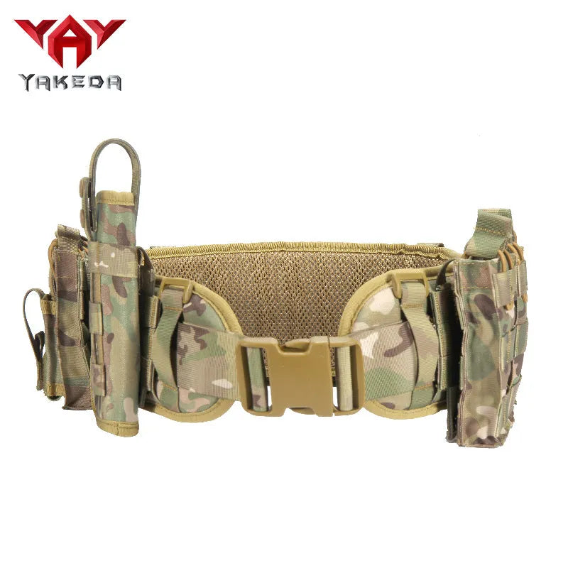 BL-8105 Yakeda belt corset fighting training tactical military outdoor lightweight vest - YAKEDA