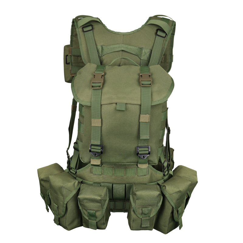 VT-8550 Yakeda Tactical Vest for Range Training and Hunting Camouflage Military Multifunctional Vest with Multiple Pockets and Adjustable Straps