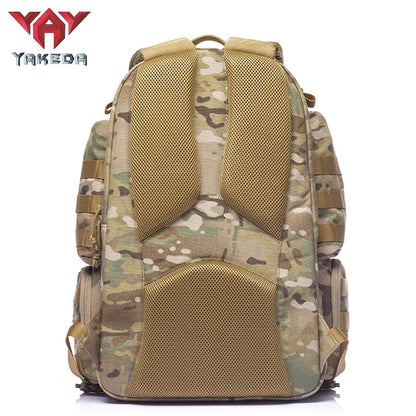 KF-011 Yakeda Outdoor Equipment Backpack All Terrain Camouflage Multicam Army Fan Bag Water Repellent Tactical Backpack - YAKEDA