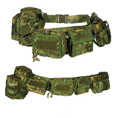 L1810-1 Camouflage Tactical Waistband Outdoor molle Belt Multifunctional Carrying Gear - YAKEDA