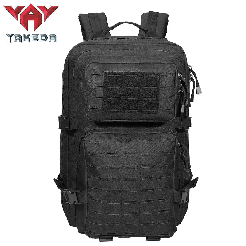 GB-0065 Mountaineering Military Tactical Backpack Men's Hiking Sports Backpack Camouflage System 3P Outdoor Bag 45L - YAKEDA