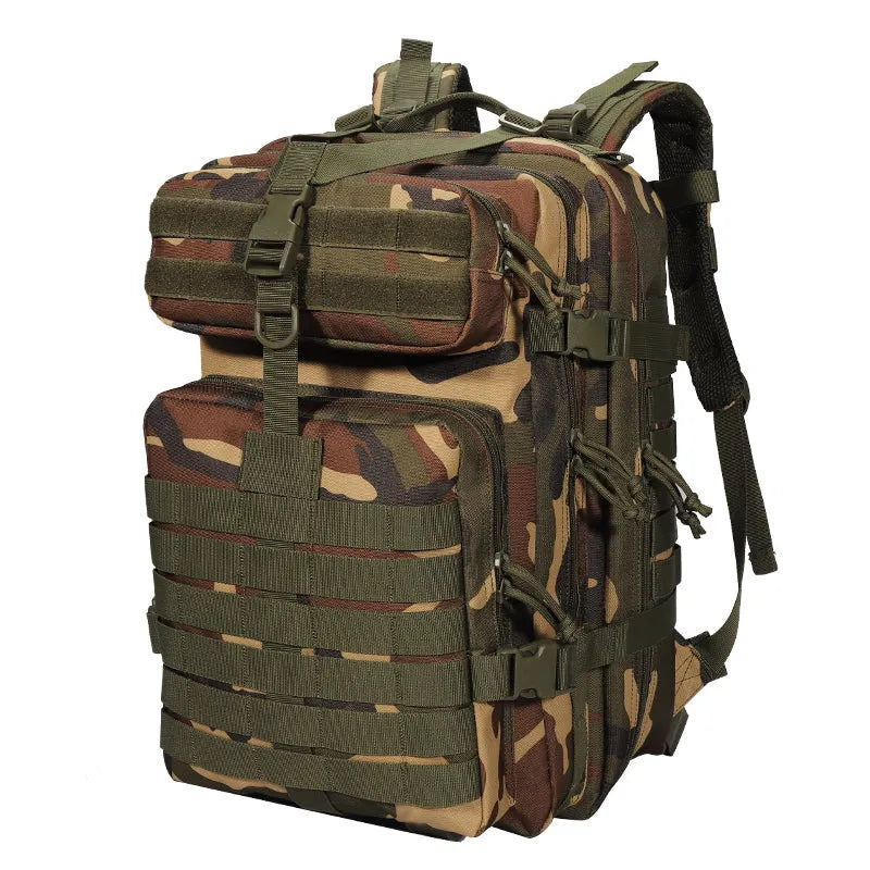 BK-2265 YAKEDA Tactical Backpack Molle System 3P Outdoor Backpack - YAKEDA