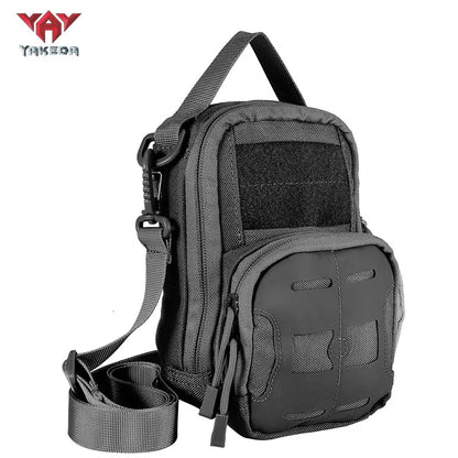 TL-040 Tactical EDC Pouch Bag Waist Bags Pouch for Men Molle Military Belt Pouch Shoulder Bag - YAKEDA