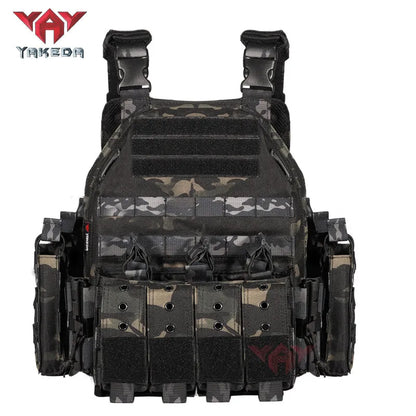 VT-6026-3 Quick Release YAKEDA Swat Jpc Military Molle Army Tactical Bullet Proof Plate Carrier Vest For Hunting - YAKEDA