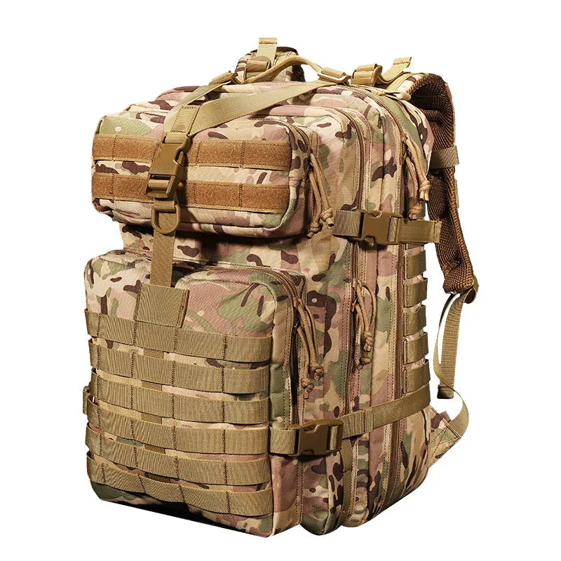 BK-2265 YAKEDA Tactical Backpack Molle System 3P Outdoor Backpack - YAKEDA