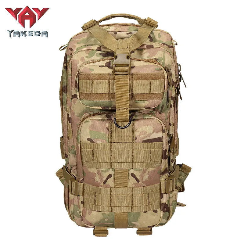 BK-5043-1 Large 3p Bag 45l Large Capacity Camouflage Bag Sports Outdoor Duffel Bag Hiking Backpacks - YAKEDA