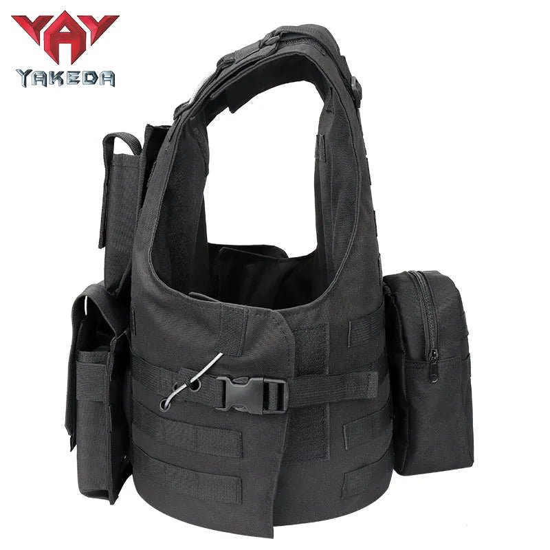 VT-8344 Yakeda Fashion multifumctional ajustable shoulder strap vest packs for hanging accessories tactical vest military vest - YAKEDA