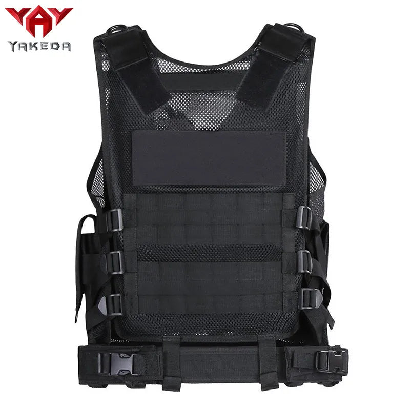 VT-1063 YAKEDA Police Military Tactical Vest Wargame Body Armor Sports Wear Hunting Vest CS Outdoor Products Equipment - YAKEDA