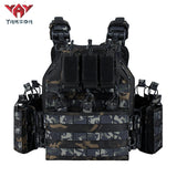 VT-6026-1 Quick Release YAKEDA Plate Carrier Vest In Stock Molle Chaleco Tactico Tactical Vest for Outdoor Shooting