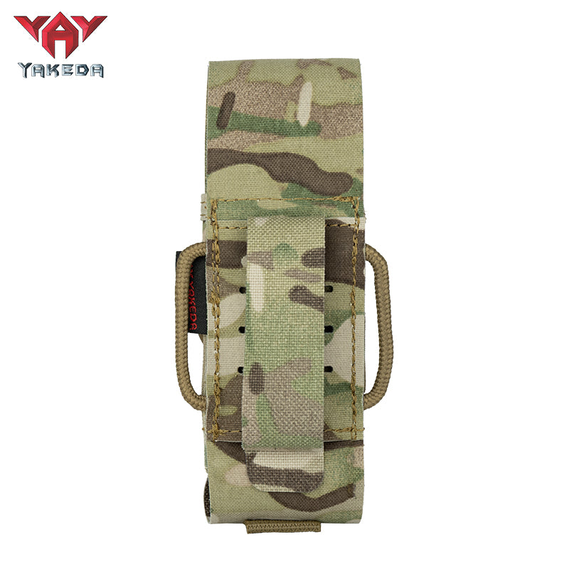 TL-1763-2 Tactical Accessory: Interchangeable MOLLE Flashbang Pouch and Flashlight Pouch