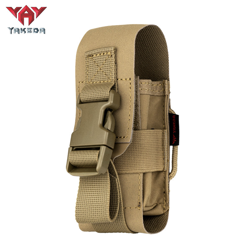 TL-1763-2 Tactical Accessory: Interchangeable MOLLE Flashbang Pouch and Flashlight Pouch