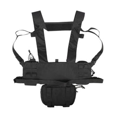 YAKEDA YKD0232 MK3 Chest Mount Vest - Side Profile showing MOLLE Expansion Panels