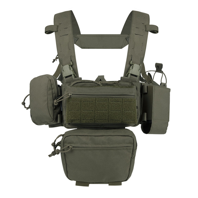 YAKEDA YKD0232 MK3 Chest Rig - Breathable Mesh Lining and Padded Shoulder Straps